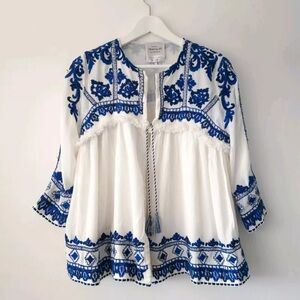 Zara boho shirt